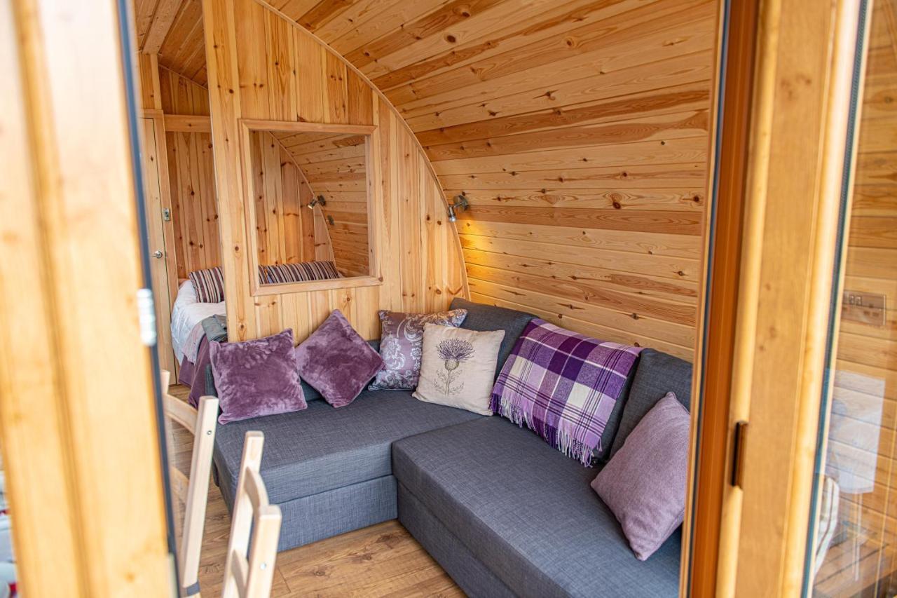Lawers Luxury Glamping Pet Friendly Pod At Pitilie Pods Apartment Aberfeldy Exterior foto