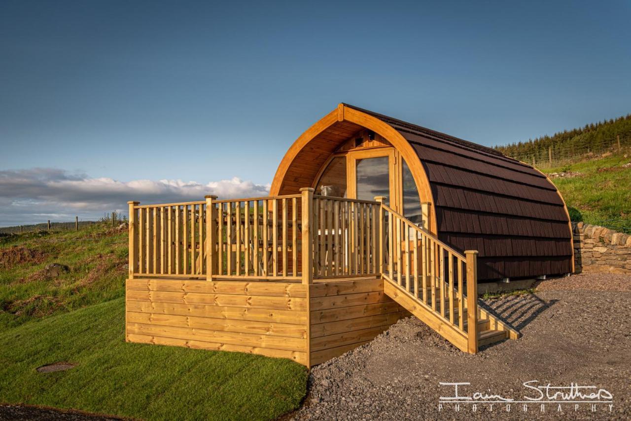 Lawers Luxury Glamping Pet Friendly Pod At Pitilie Pods Apartment Aberfeldy Exterior foto
